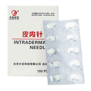 Иглы аурикулярные шпажка 0.22х5 мм 100штук Иглы аурикулярные шпажка 0.22х5 мм 100штук