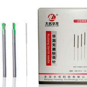 Акупунктурные иглы стальные 100 штук с индивидуальной трубкой Акупунктурные иглы стальные 100 штук с индивидуальной трубкой