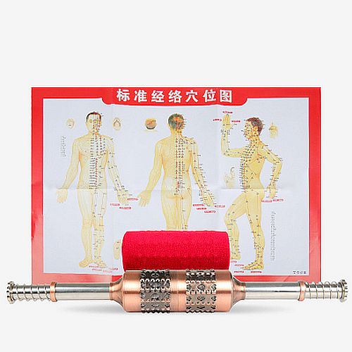 Факел двойной из бронзы для прижигания