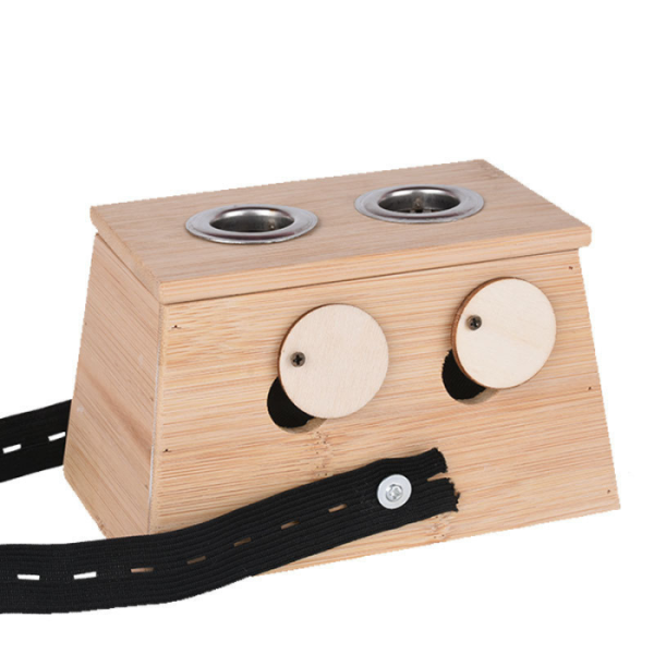 Бамбуковая коробка для прижигания на 2гнезда Бамбуковая коробка для прижигания на 2гнезда