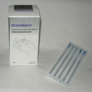 Акупунктурные серебряные иглы 0.30х40мм 100шт с индивидуальной трубкой