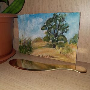 Скребок гуаша типа сабли (ножа) 178х40х3мм