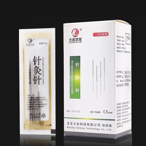 Акупунктурные иглы 0.17х7мм 500шт су джок стальные с трубкой