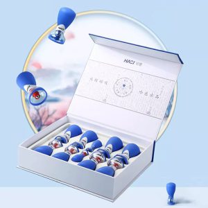 Магнитные вакуумные банки ХАСИ 10штук акупункционного действия подарочная коробка