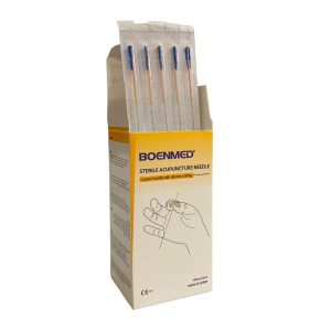 Акупунктурные иглы 0.30х50мм 500шт с медной ручкой и индивидуальной трубкой Акупунктурные иглы 0.30х50мм 500шт с медной ручкой и индивидуальной трубкой